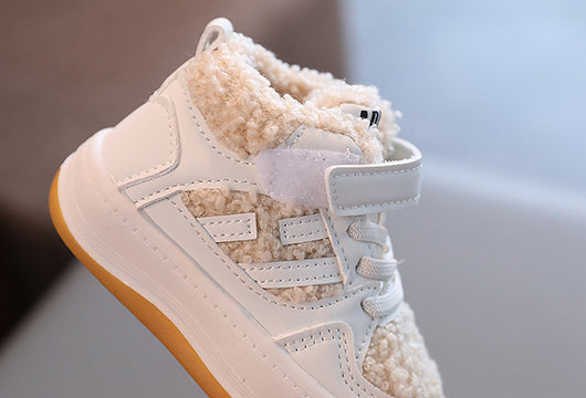Zapatos de Algodón para Niñas con Lana de Cordero y Suela Antideslizante - Image 19
