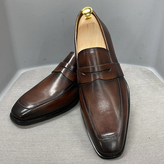 Mocasines de Cuero Italiano Clásico para Negocios - Image 12
