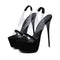 Sandalias Stiletto Plataforma Impermeables Sexy