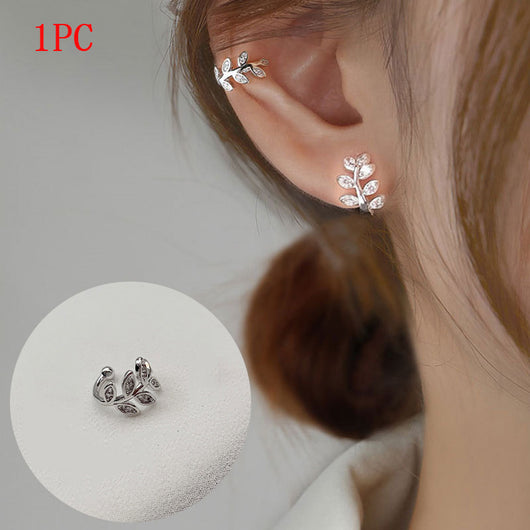 Aretes de Diamante Brillante con Clip Mariposa 2 en 1 - Image 58