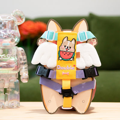 Arnés con Alas para Mascotas - Pecho Personalizable con Nombre y Avatar - Image 10