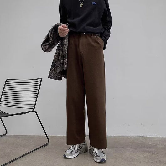Pantalones de Traje Sueltos Casuales para Hombre - Image 3