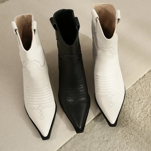 Botas de Tacón Alto con Punta Afilada - Image 15