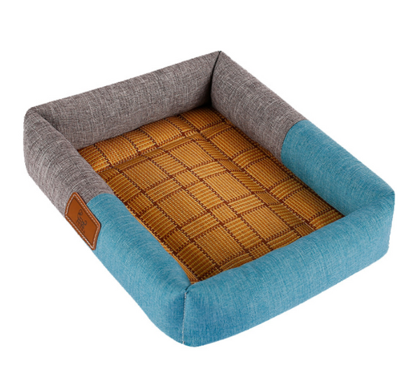 Nido para Mascotas de Ratán - Cama Versátil Cuatro Estaciones - Image 3