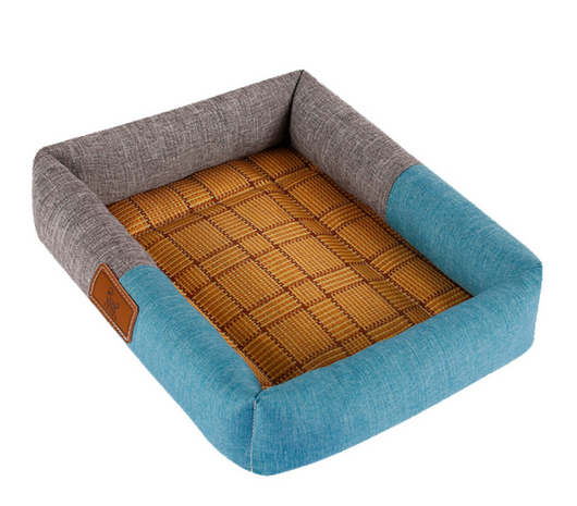Nido para Mascotas de Ratán - Cama Versátil Cuatro Estaciones - Image 3