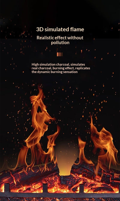 Calefactor de Chimenea con Llama Simulada - Calor Instantáneo en 3 Segundos - Image 12