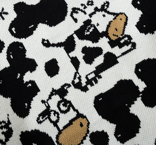 Suéter Harajuku con Estampado de Lunares para Mujer - Image 5