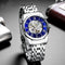 Reloj Mecánico Automático Minimalista Impermeable Luminoso para Hombre