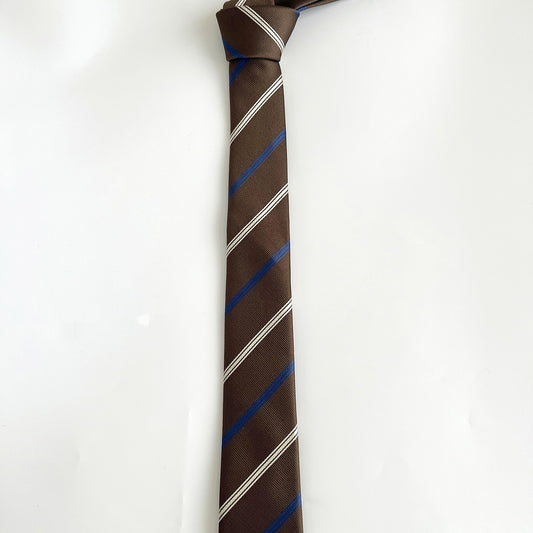Corbata Universitaria Diseño Coreano - Camisa de Estilo College - Image 2