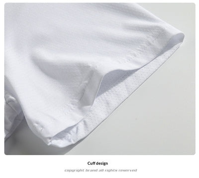 Camisa de Verano Hombre Tela Ice-silk Transpirable Manga Corta - Image 19