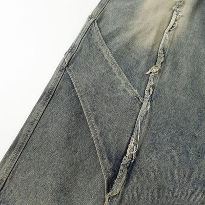 Pantalones Vaqueros Desgastados con Personalidad para Hombre - Image 12