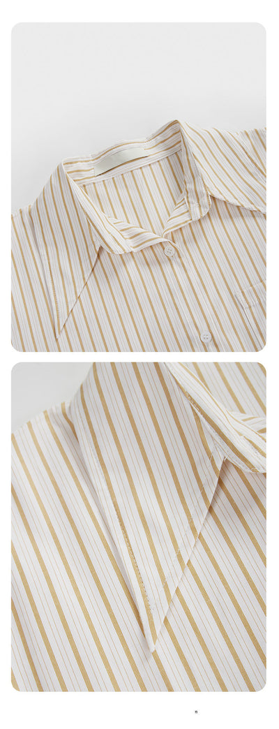 Blusa Larga Ajustada Estilo Coreano Manga Larga - Image 11