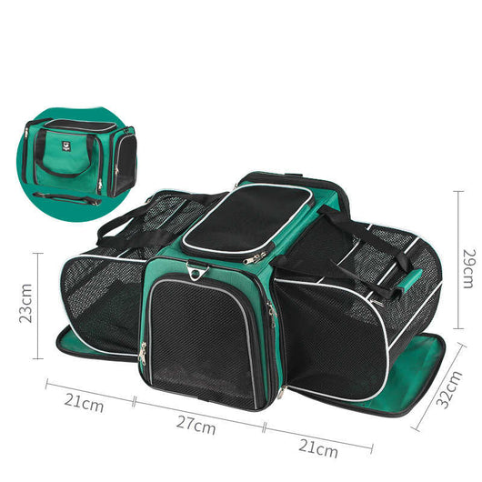 Mochila Transportadora Cápsula Espacial para Mascotas - Gran Capacidad - Image 3