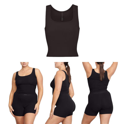 Camiseta Deportiva Acanalada con Tirantes Elásticos - Image 24