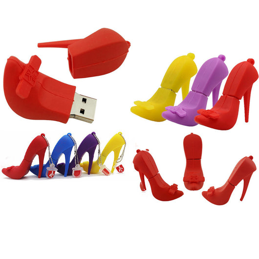 Zapatos USB Portátil para Mujer - Almacenamiento Fashion Festival - Image 3