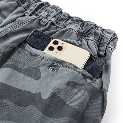 Shorts Deportivos Casuales Holgados de Corte Recto para Hombre - Image 4