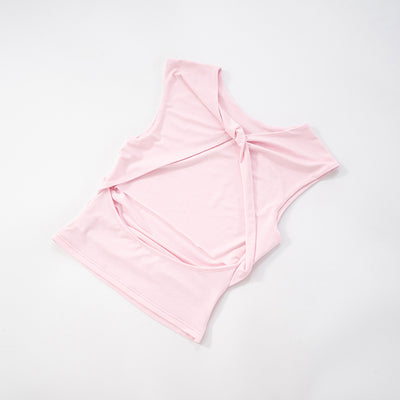 Blusa Ajustada Escote Bardot sin Espalda en Colores Lisos - Image 21