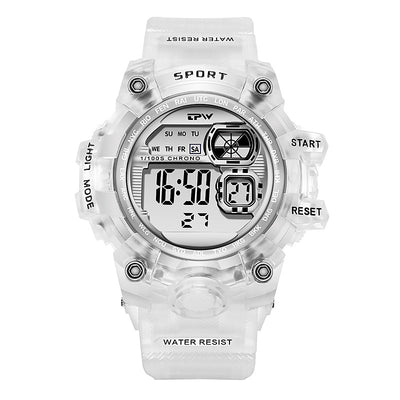 Reloj Electrónico para Niñas Impermeable con Cierre de Botón - Casual y Moderno - Image 6