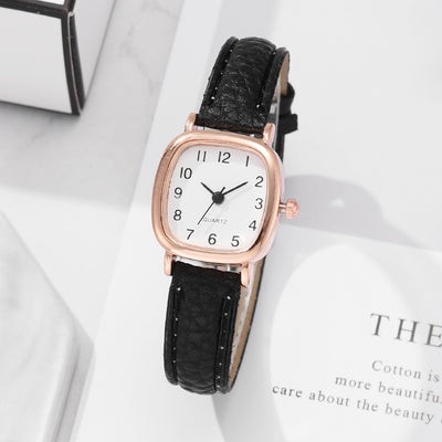 Reloj para Mujer en Acero Inoxidable con Correa de Cuero Sintético - Image 8