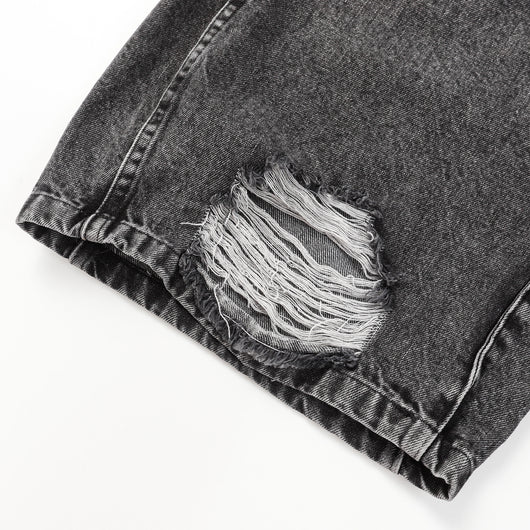Jeans Rotos con Costuras Irregulares - Estilo Urbano Moderno - Image 23
