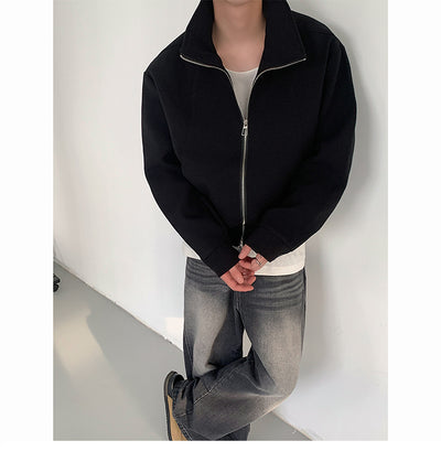 Chaqueta Minimalista para Pareja - Diseño Urbano Otoño - Image 12