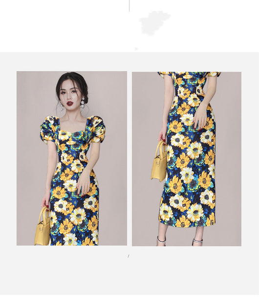 Falda Midi Ajustada con Estampado - Image 10
