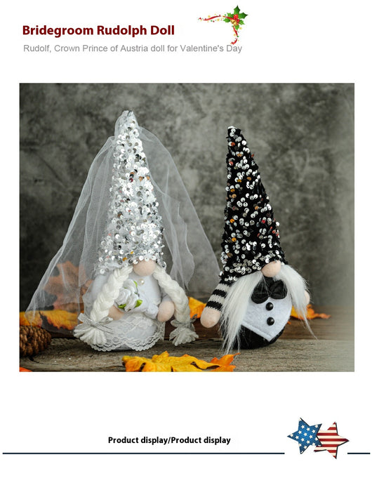 Muñeca Faceless para Boda - Decoración de Mesa y Regalo Creativo - Image 16
