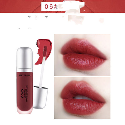 Lacquer Labial Mate Velvet Cream NOVO - Acabado Profesional de Larga Duración - Image 7