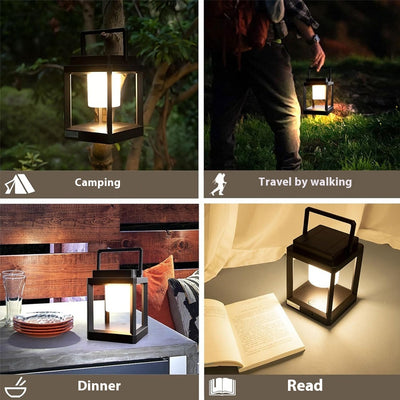 Linterna LED Recargable USB con Luz Ambiental Multifuncional - Image 12