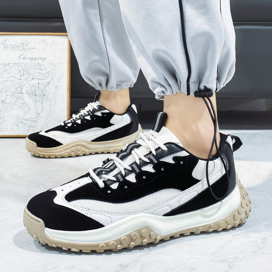 Zapatos de Lona Negros con Cordones - Comodidad Diaria en Tela Transpirable - Image 2
