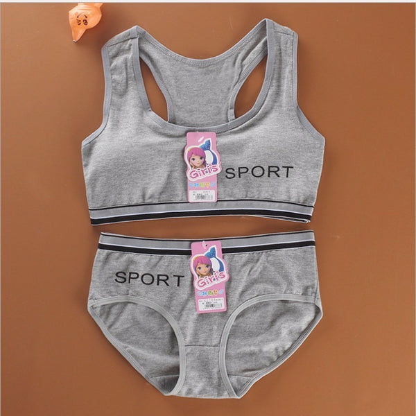 Set de Ropa Interior Femenina sin Aro - Algodón Suave Sección Delgada