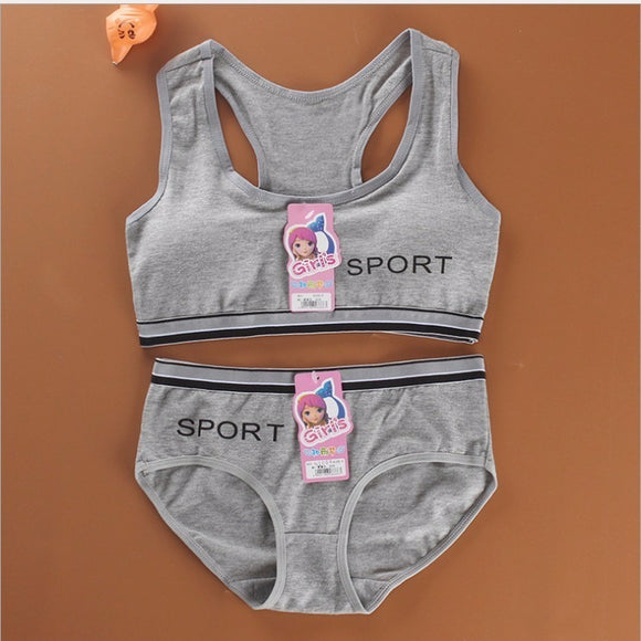 Set de Ropa Interior Femenina sin Aro - Algodón Suave Sección Delgada