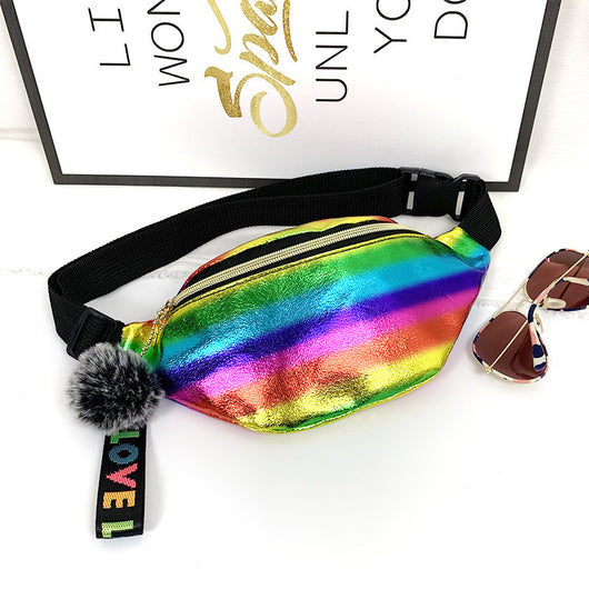 Bolsa de Cintura con Lentejuelas Brillantes para Niñas y Mujeres - Riñonera de Moda con Brillo - Image 3