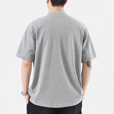 Polo Ejecutivo de Verano con Bordado Elegante para Hombre - Image 3