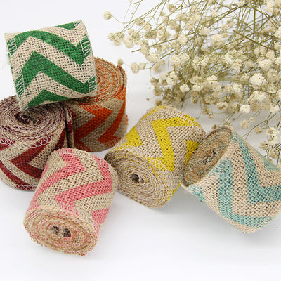 Cinta de Arpillera Natural - Rollo Decorativo - Image 6
