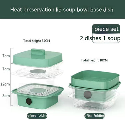 Cubierta Apilable para Alimentos con Aislamiento Térmico - Image 14