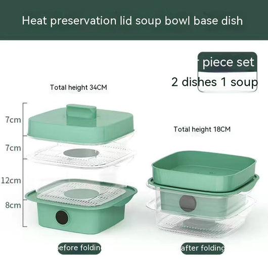 Cubierta Apilable para Alimentos con Aislamiento Térmico - Image 14