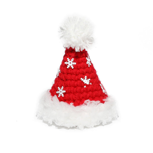Gorro Navideño para Mascotas Tejido a Mano - Image 8