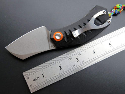 Cuchillo de Camping Plegable con Mango Compacto para Aventuras al Aire Libre - Image 7
