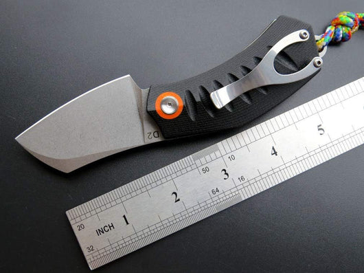Cuchillo de Camping Plegable con Mango Compacto para Aventuras al Aire Libre - Image 7