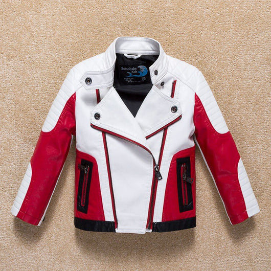 Chaqueta de Cuero Grueso para Niño - Diseño Elegante y Duradero - Image 3
