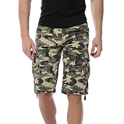 Shorts de Trabajo Holgados con Estampado Camuflaje - Image 9