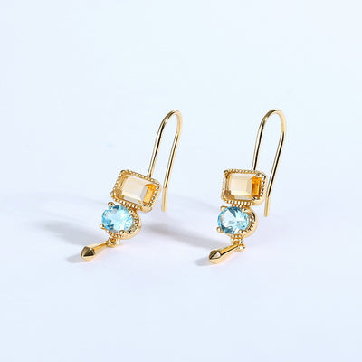 Aretes Largos de Plata Esterlina con Diseños Exclusivos - Image 9