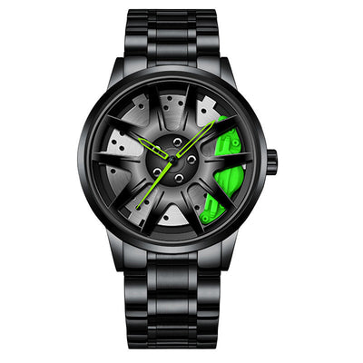 Reloj Automático para Hombre con Movimiento de Ruedas y Acabado Chapado al Vacío - Image 18