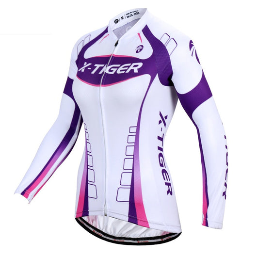 Conjunto de Jersey de Ciclismo Mujer Manga Larga Primavera-Otoño - Image 6