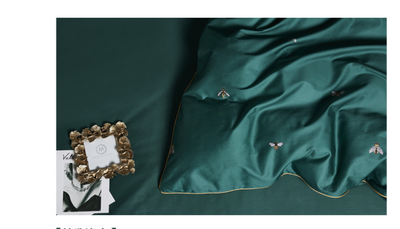 Juego de Sábanas de Algodón Puro Satinado - Funda Nórdica Completa - Image 9