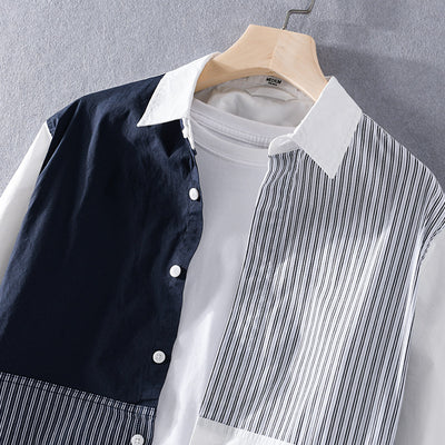 Polo Rayas Juvenil - Estilo Casual Moderno - Image 3