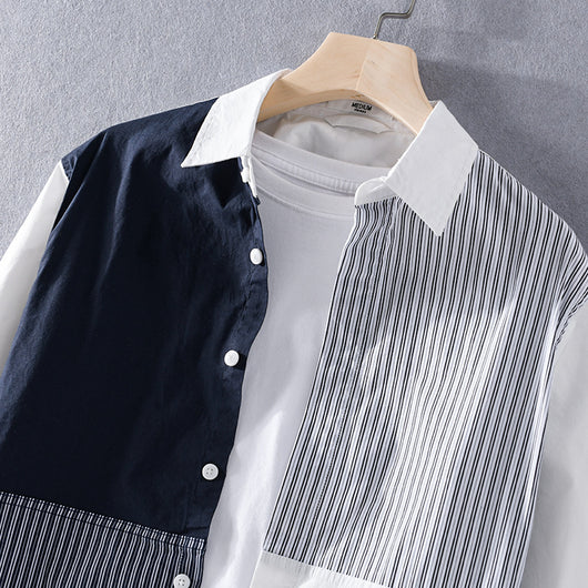 Polo Rayas Juvenil - Estilo Casual Moderno - Image 3