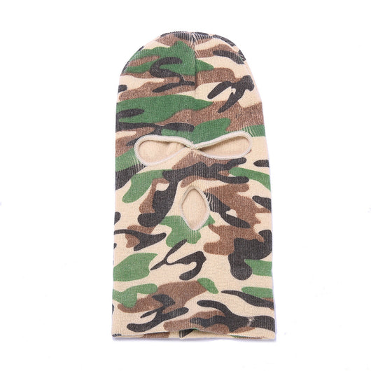 Gorro de Punto Camuflado con Tres Agujeros para Hombre - Image 6