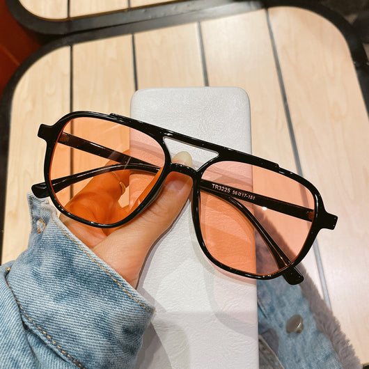 Gafas de Sol Retro TR Amarillo Transparente - Image 6